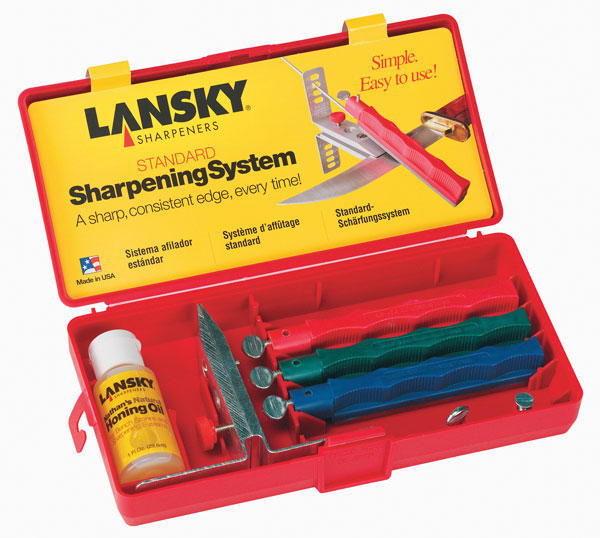 Lansky Standard Coarse Sharpening System with Fine Hones 
